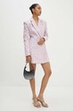 Rotate vestito Jacquard Blazer rosa 1127681433