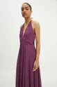Платье Rotate Chiffon Halterneck Dress фиолетовой 1129001364