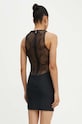 Odzież Rotate sukienka Stretchy Mini Dress 112913100 czarny
