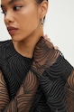 Rotate vestito Shiny Mini Flounce Dress 112947100