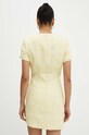 Ρούχα Φόρεμα Rotate Boucle Dress 1130781895 κίτρινο