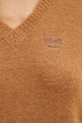 Платье с примесью шерсти Liu Jo WF4430.MA49P коричневый