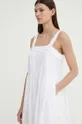 λευκό Βαμβακερό φόρεμα Levi's