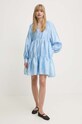Stine Goya rochie albastru SG5844