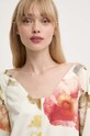 Бавовняна сукня Stine Goya бежевий SG5883