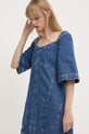 Stine Goya rochie din denim SG5925 albastru