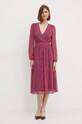 Joop! sukienka 30042892 różowy AW24