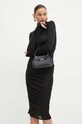 Elisabetta Franchi rochie din lana negru AB11B46E2