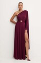 Φόρεμα Elisabetta Franchi AB68646E2 μπορντό AW24