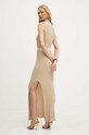 Oblečení Šaty Elisabetta Franchi AM23T46E2 béžová