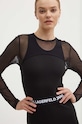 Karl Lagerfeld Jeans rochie 245J1306 negru