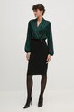 Joseph Ribkoff sukienka 244128 zielony AW24