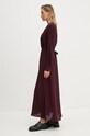 Šaty Marc O'Polo 409098321495 burgundské AW24