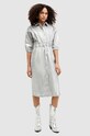 AllSaints rochie din bumbac OSA DENIM W080DA