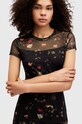 AllSaints ruha HANNA KORA SS W164DA fekete AW24
