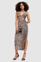 AllSaints sukienka AMAYA LEPPO W166DA multicolor