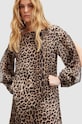 AllSaints rochie JANE LEPPO W177DA multicolor AW24