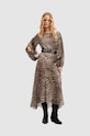 AllSaints rochie JANE LEPPO W177DA multicolor