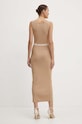 Odzież Karl Lagerfeld sukienka 245W1332 beżowy