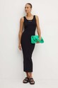 Karl Lagerfeld sukienka 245W1332 czarny AW24