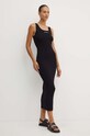 Karl Lagerfeld sukienka czarny 245W1332