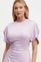 Victoria Beckham sukienka 1324JDR005611A fioletowy