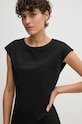United Colors of Benetton rochie 47CKDV0A2 negru