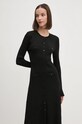 Dkny sukienka czarny D2G4A108