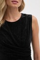 Dkny sukienka welurowa DD4IFB51 czarny