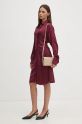 Šaty Dkny D2G4A100 burgundské AW24