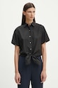 Theory camasa scurt negru O0504508
