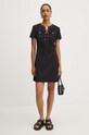 Šaty MICHAEL Michael Kors MT482GQ3GZ černá AW24