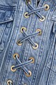 MICHAEL Michael Kors rochie din denim MT482GVEB1 albastru
