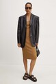 MICHAEL Michael Kors sukienka MT482IL33D beżowy AW24