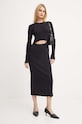 Diesel rochie din lana M-PELAGOS A11176.0BMAI negru AW24