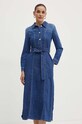 Marella sukienka jeansowa 2423226014200 niebieski AW24
