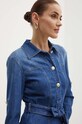 Marella sukienka jeansowa niebieski 2423226014200