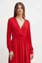 Marella rochie din amestec de matase rosu 2423226041200