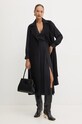 Сукня з домішкою шовку Marella 2423226041200 чорний AW24