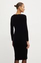 Odzież Armani Exchange sukienka welurowa 6DYA76.YJ9WZ czarny