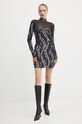 Versace Jeans Couture rochie 77HAO915.NS518 negru AW24