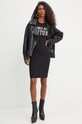 Šaty Versace Jeans Couture 77HAOL00.CJ02L černá AW24
