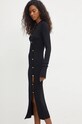 Šaty Versace Jeans Couture 77HAOMB3.CM61H černá AW24
