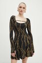 Versace Jeans Couture ruha fekete 77HAO922.JS416