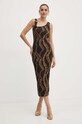 Šaty Versace Jeans Couture 77HAO978.JS423 čierna AW24