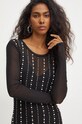 Versace Jeans Couture rochie negru 77HAO920.CJM01