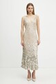 Luisa Spagnoli vestito 541561 beige AW24
