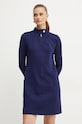 Luisa Spagnoli sukienka wełniana MARILINA 541495 granatowy AW24