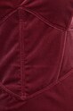 Patrizia Pepe rochie de catifea 2A2827.J230 burgundia