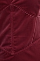 Patrizia Pepe rochie de catifea 2A2827.J230 burgundia